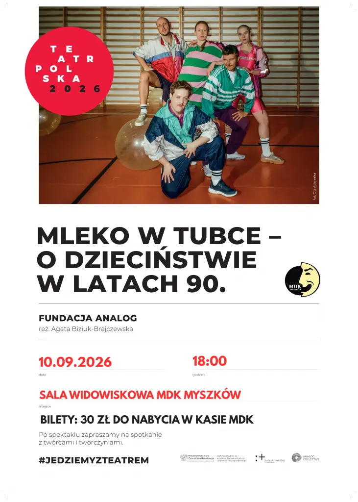 Teatr Polska prezentuje spektakl "Mleko w tubce"
