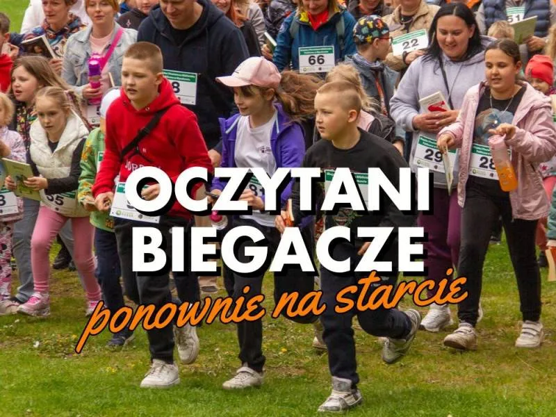 VIII Familijny Bieg z Książką "Oczytani Biegacze" za nami