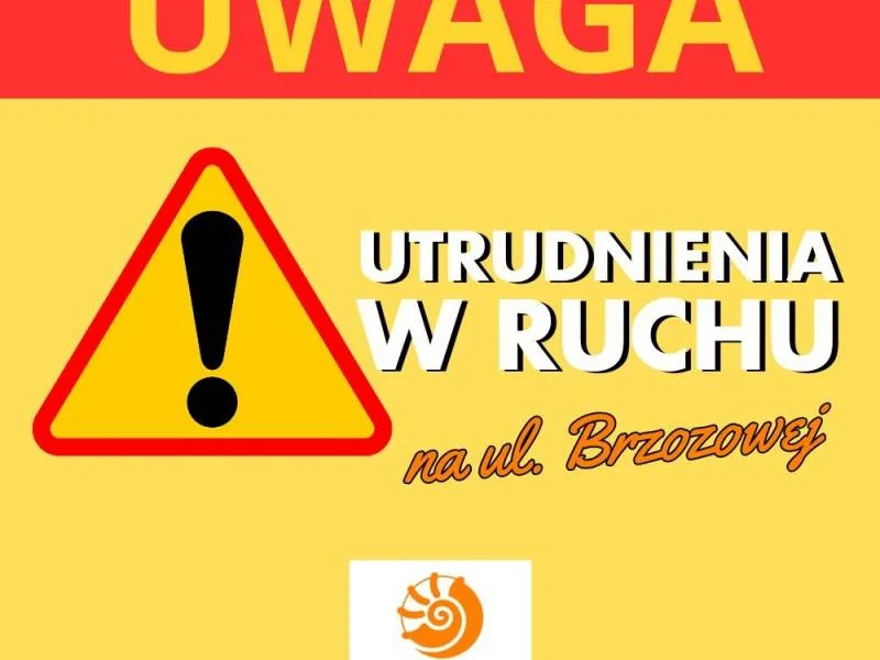 Czasowe utrudnienia na ul. Brzozowej w Myszkowie