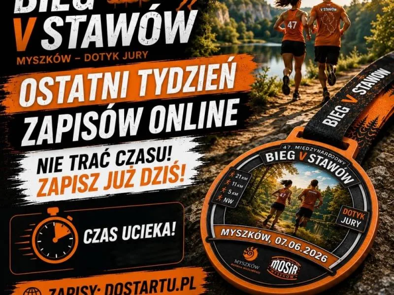 47. Międzynarodowy Bieg V Stawów w Myszkowie