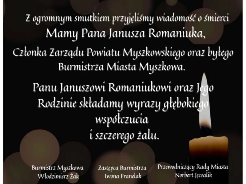 Wyrazy współczucia