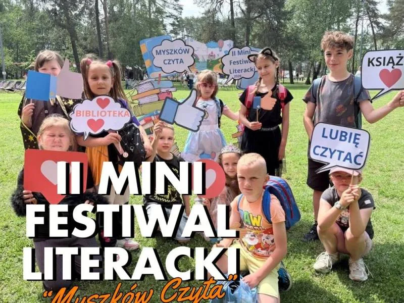 Za nami II Mini Festiwal Literacki „Myszków Czyta”