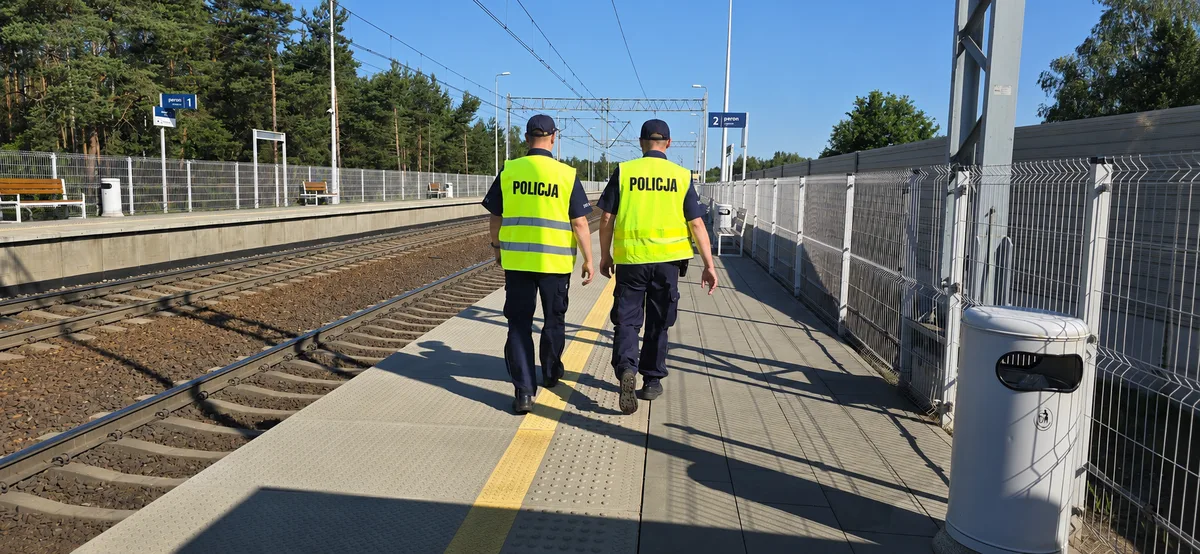 Aktywna Tarcza - działania policji na obszarach kolejowych