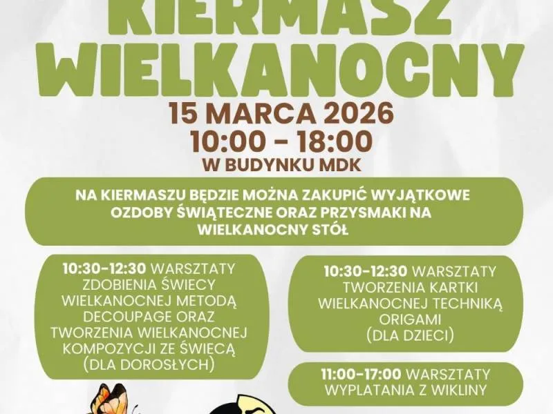 Kiermasz Wielkanocny w Miejskim Domu Kultury w Myszkowie