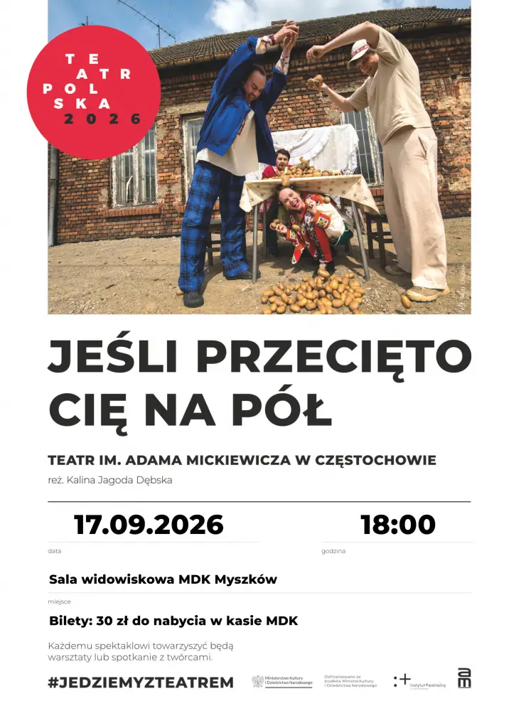 Czarna komedia o duchach w wiejskim krajobrazie