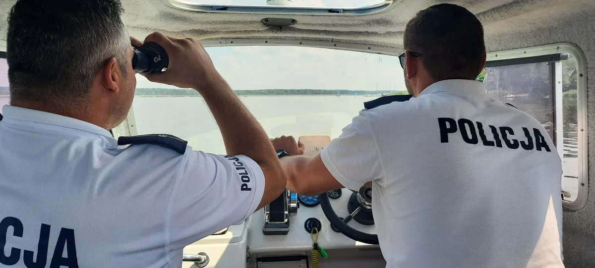 Myszkowscy policjanci interweniowali na Zalewie Porajskim