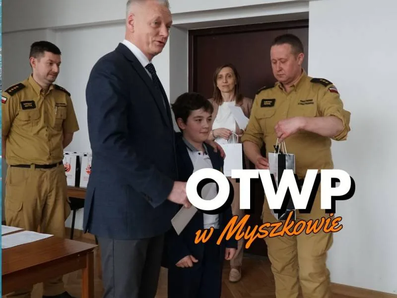 Młodzież z wysoką wiedzą pożarniczą