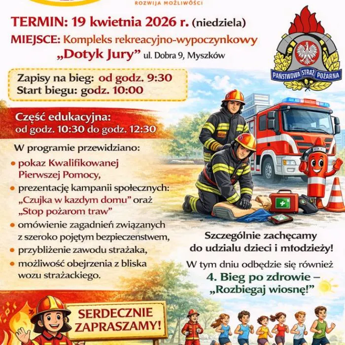 Dotyk Jury w Myszkowie: Wydarzenie łączące sport, edukację i zabawę już 19 kwietnia 2026!