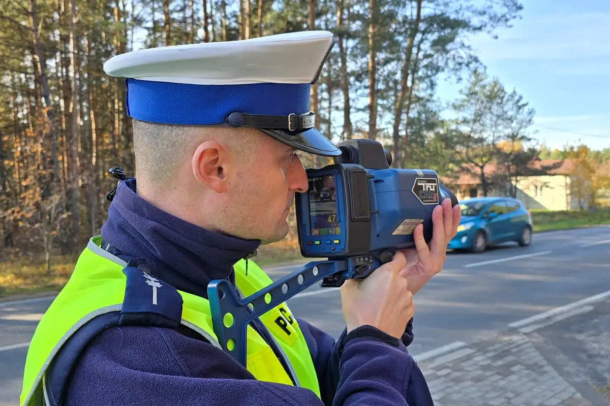 Mężczyzna przekroczył prędkość o 53 km/h w obszarze zabudowanym