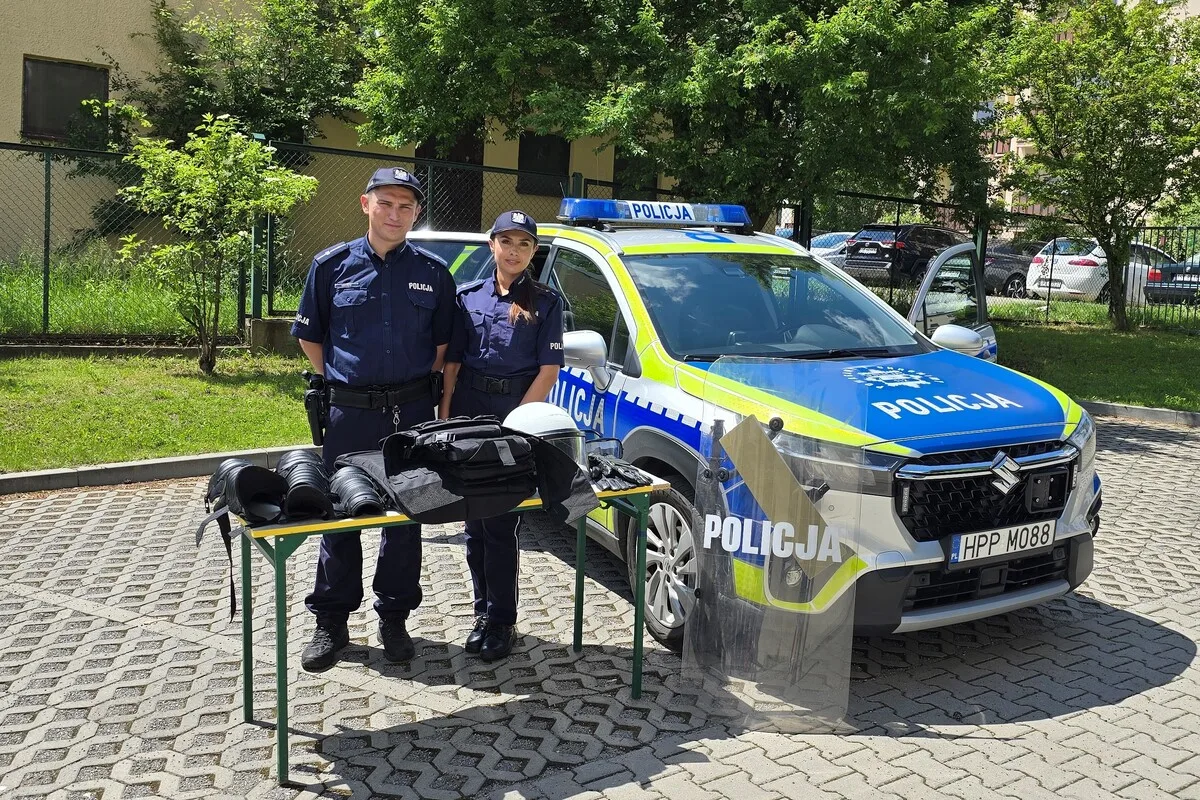 Festyn rodzinny z policjantami w Myszkowie