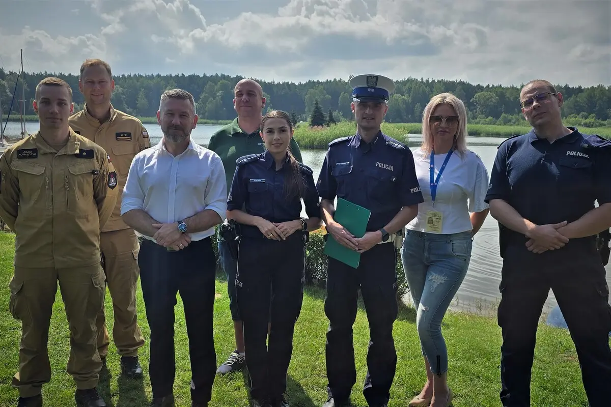 Współpraca służb zapewnia bezpieczeństwo harcerzy