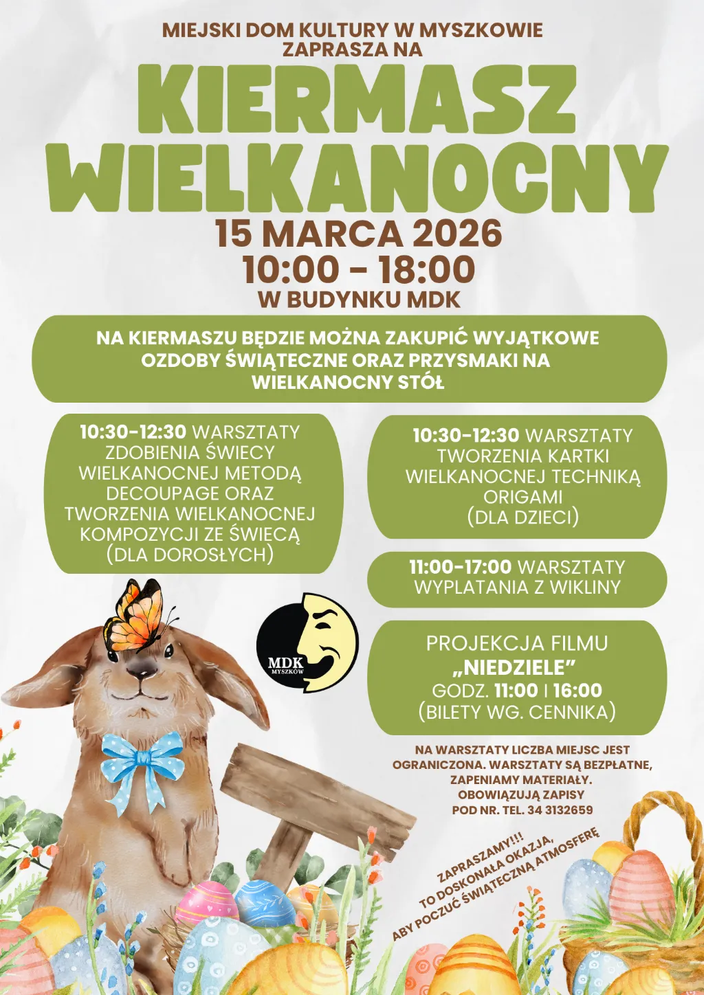 Kiermasz Wielkanocny w Miejskim Domu Kultury