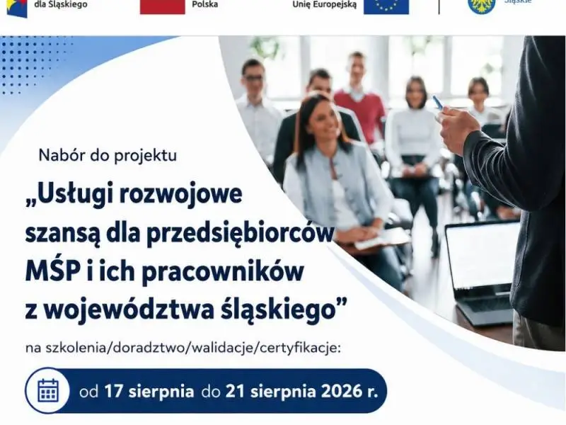 Dofinansowanie dla przedsiębiorców z województwa śląskiego