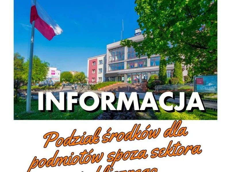Podział funduszy dla podmiotów spoza sektora finansów publicznych