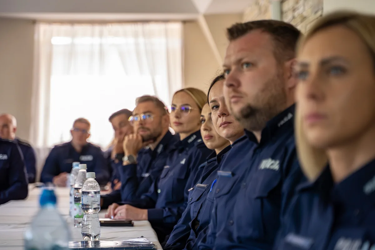 Szkolenie oficerów prasowych Policji w Śląskim Garnizonie
